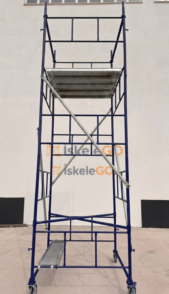 MOBİL TEKERLEKLİ İŞ İSKELESİ 1,5*1,5*4 MT