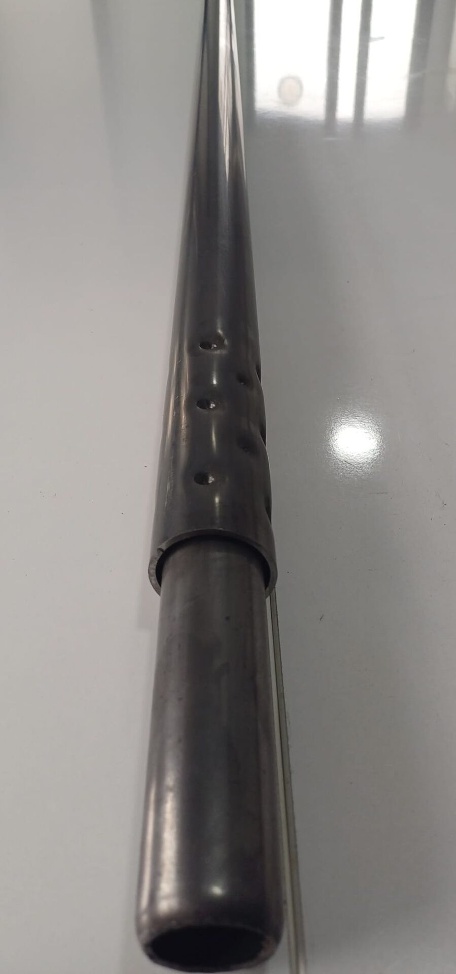 2MT 48x3mm NİPELLİ H TİPİ DİKME PANO AYAK BORUSU