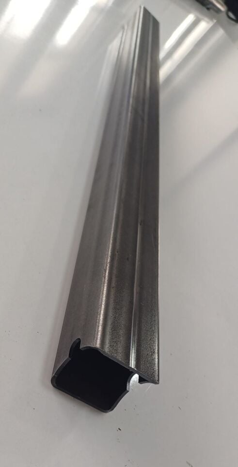 40X40X2mm 65CM H TİPİ DİKME PANO AYAK ÜST KAYIT PROFİLİ